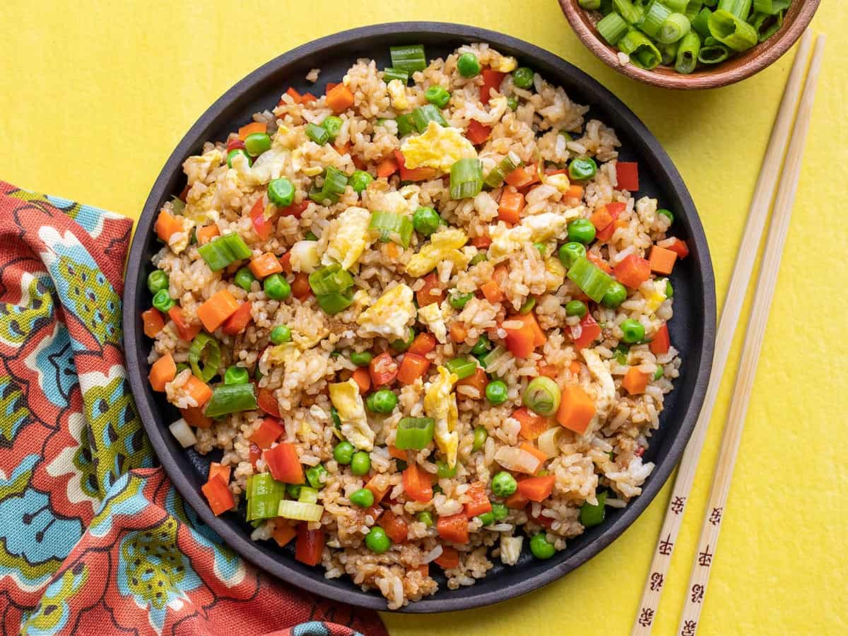 Veg Fried Rice at The Velvet Plate, Prayagraj